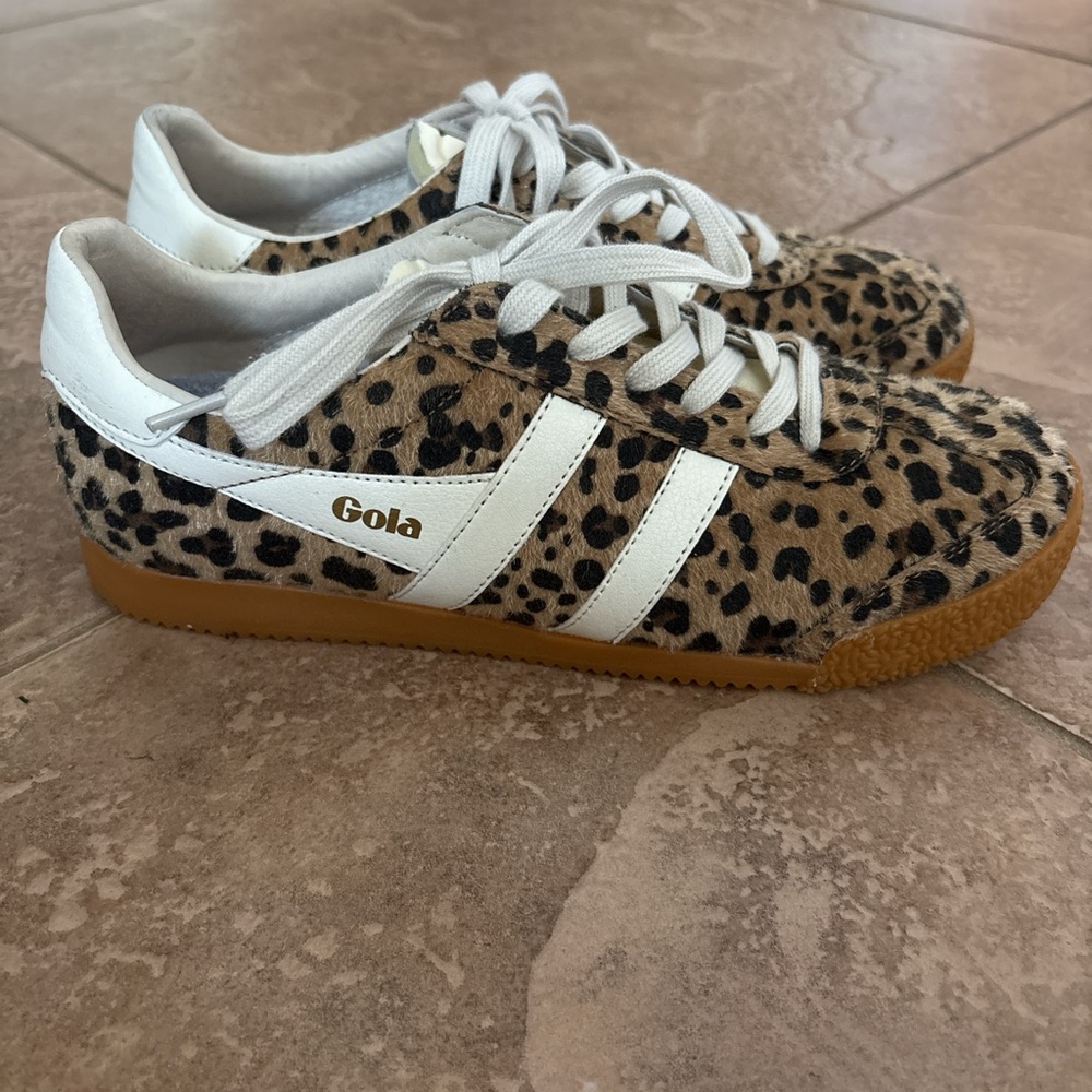 Gola Elan Tropic Trainers
Animal Leopard Print Sneakers
Size 7.5 - Picture 4 of 9